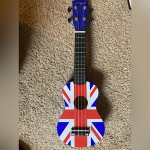 Brand new British flag ukulele